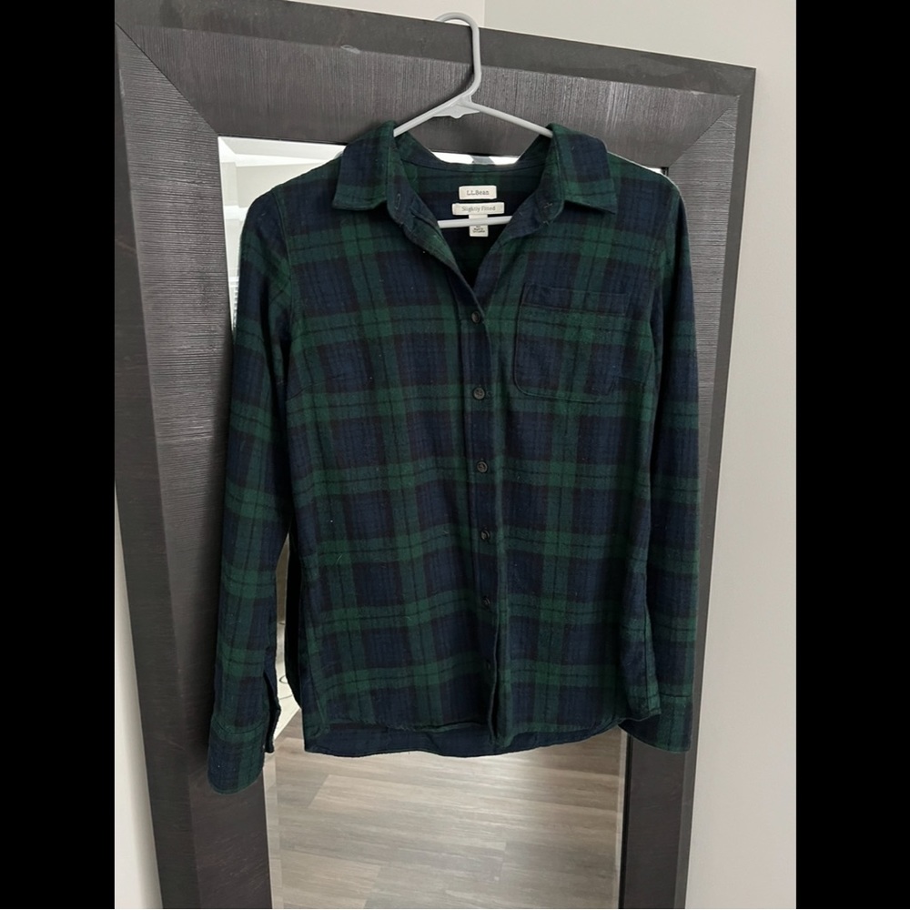 Scotch Plaid Flannel Tunic
